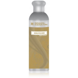 Brazil Keratin Gold Elixir Repair Treatment priemonė sausiems, pažeistiems plaukams