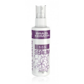 Brazil Keratin SOS serum atkuriantis, drėkinantis serumas su keratinu 100 ml.