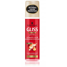 Schwarzkopf Gliss Kur Ultimate Color Express Repair nenuplaunamas kondicionierius dažytiems plaukams 200 ml.