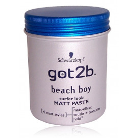 Schwarzkopf got2b Beach Boy Matt Paste формирующая паста 100 мл.