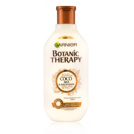 Garnier Botanic Therapy Coco Milk & Macadamia Shampoo šampūnas sausiems plaukams 400 ml.