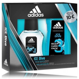 Adidas Ice Dive набор для мужчин (50 мл. EDT + Гель для душа 250 мл.)