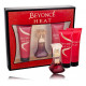 Beyoncé Heat rinkinys moterims (30 ml. EDP + losjonas 75 ml. + gelis 75 ml.)