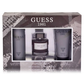 Guess 1981 rinkinys vyrams (100 ml. EDT + 200 ml. dušo gelis + 226 ml. dezodorantas)