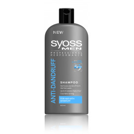 Syoss Clean & Cool normalių/riebių plaukų šampūnas vyrams 500 ml.