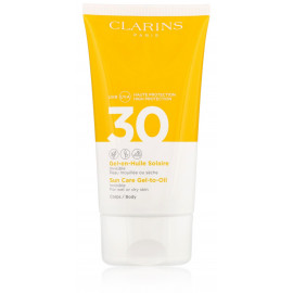 Clarins Invisible Sun Care Gel-to-Oil SPF 30 kūno gelis nuo saulės 150 ml.