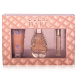 Guess Dare rinkinys moterims (100 ml. EDT + 15 ml. EDT + 200 ml. kūno losjonas)