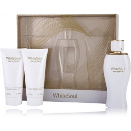 Ted Lapidus White Soul rinkinys moterims (100 ml. EDP + kūno kremas 100 ml. + dušo gelis 100 ml.)