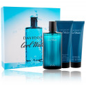 Davidoff Cool Water Man rinkinys vyrams (125 ml. EDT + 75 ml. dušo gelis + 75 ml. balzamas po skutimosi)