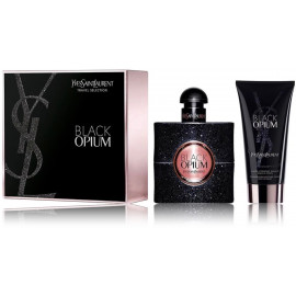 Yves Saint Laurent Black Opium rinkinys moterims (50 ml. EDP + 50 ml. kūno drėkiklis)