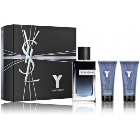 Yves Saint Laurent Y rinkinys vyrams (100 ml. EDP + 50 ml. dušo gelis + 50 ml. balzamas po skutimosi)