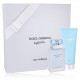 Dolce & Gabbana Light Blue Eau Intense rinkinys moterims (50 ml. EDP + 100 ml. kūno kremas)