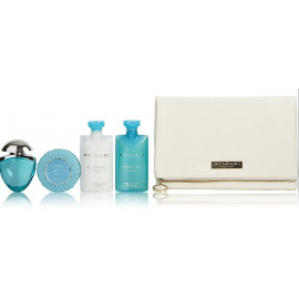 Bvlgari Omnia Paraiba rinkinys moterims (25 ml. EDT + 75 ml. kūno losjonas + 75 ml. dušo aliejus + 75 g. muilas + kosmetinė)