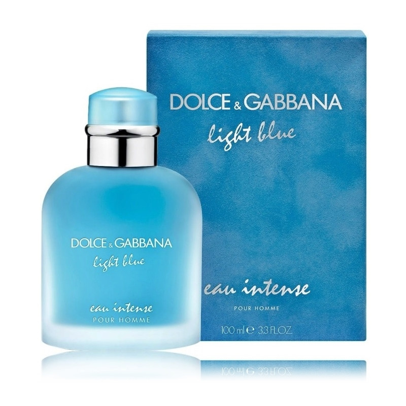 Dolce And Gabbana Light Blue Eau Intense Pour Homme Edp Kvepalai Vyrams