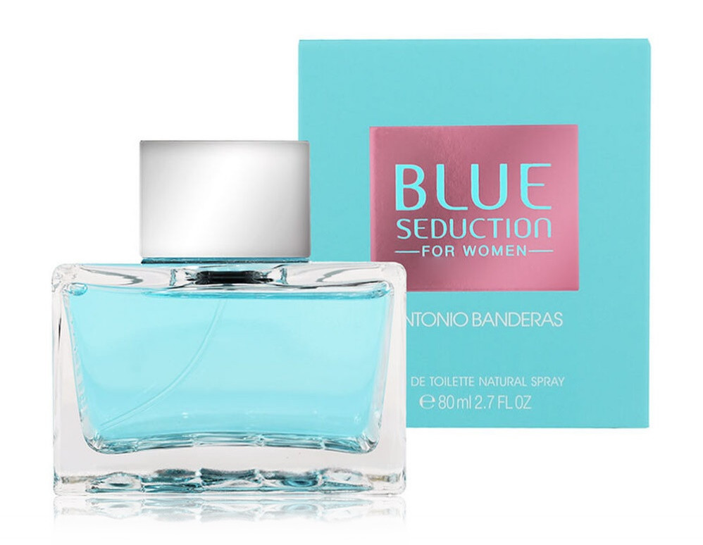 Banderas blue seduction for women. Антонио Бандерас Блю Седакшн Делюкс. Antonio Banderas Blue Seduction for women женский 35ml. Antonio Banderas Blue Seduction woman туалетная вода 80. Antonio Banderas Blue Seduction woman туалетная вода.