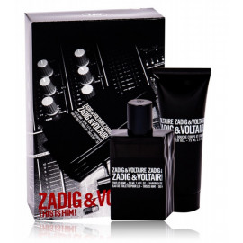 Zadig & Voltaire This Is Him! rinkinys vyrams (50 ml. EDT + 75 ml. dušo gelis)