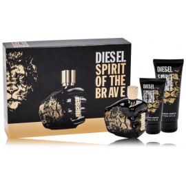 Diesel Spirit Of The Brave Pour Homme rinkinys vyrams (125 ml. EDT + 50 ml. dušo gelis + 100 ml. dušo gelis)