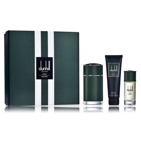 Dunhill Icon Racing rinkinys vyrams (100 ml. EDP + 30 ml. EDP + dušo gelis 90 ml.)