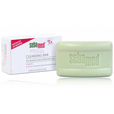 Sebamed Cleansing Bar muilas be šarmų veidui 100 g.