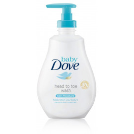 Dove Baby Head To Toe Wash drėkinamasis prausiklis vaikams 400 ml.