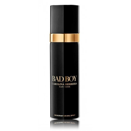 Carolina Herrera Bad Boy purškiamas dezodorantas vyrams 100 ml.