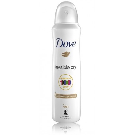 Dove Invisible Dry 48h purškiamas antiperspirantas 150 ml.