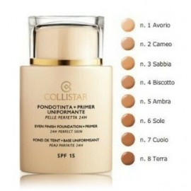 COLLISTAR Even Finish Foundation + Primer makiažo pagrindas ir gruntas 35 ml.