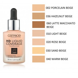 Catrice HD Liquid Coverage Foundation makiažo pagrindas