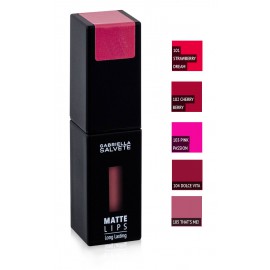 GABRIELLA SALVETE Matte Lips skysti matiniai lūpų dažai 4 ml.