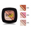 Loreal Infallible Sculpt Blush Trio skaistalai