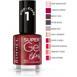 Rimmel Super Gel Nail Polish by Kate nagų lakas