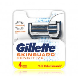 Gillette Skinguard Sensitive skustuvo galvutės 4 vnt.