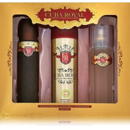 Cuba Royal rinkinys vyrams (100 ml. EDT + balzamas po skutimosi 100 ml. + dezodorantas 200 ml.)