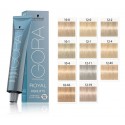 Schwarzkopf Professional Igora Royal Highlifts profesionalūs plaukų dažai 60 ml.