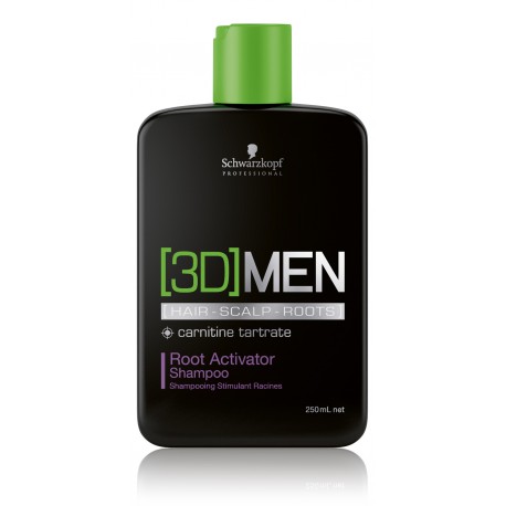 Schwarzkopf Professional 3D Mension plaukų augimą skatinantis  šampūnas vyrams 250 ml.