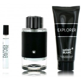 Mont Blanc Explorer rinkinys vyrams (100 ml. EDP + 4,5 ml. EDP + 100 ml. balzamas po skutimosi)