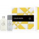 Calvin Klein CK One rinkinys vyrams/moterims (100 ml. EDT + 150 ml. purškiamas dezodorantas)