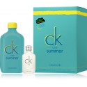 Calvin Klein CK One Summer 2020 rinkinys vyrams ir moterims (100 ml. EDT + 15 ml. EDT + lipdukai)