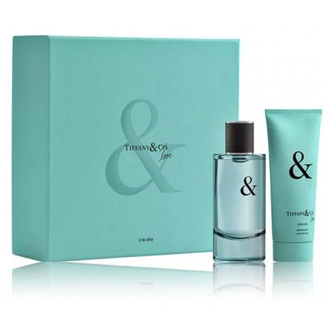 Tiffany &  Co. Tiffany & Love For Him rinkinys vyrams (90 ml. EDT + 100 ml. dušo gelis)