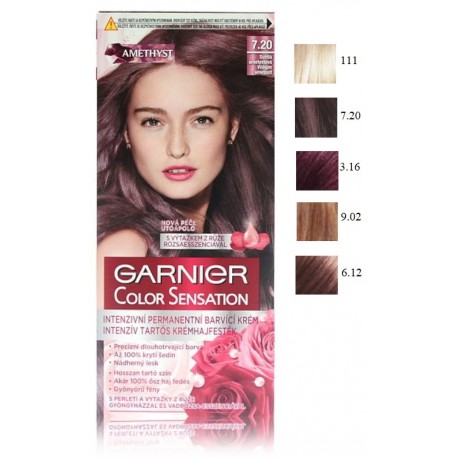 Garnier Color Sensation Intense Permanent Colour Cream ilgalaikiai plaukų dažai