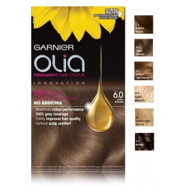 Garnier Olia ilgalaikiai plaukų dažai be amoniako