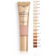 Makeup Revolution CC Cream Perfecting Foundation SPF30 makiažo pagrindas sausai/mišriai odai 26 ml.