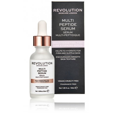 Makeup Revolution Multi Peptide Serum stangrinamasis veido serumas 30 ml.