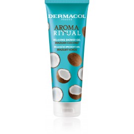 Dermacol Aroma Ritual Brazilian Coconut atpalaiduojantis dušo gelis 250 ml.