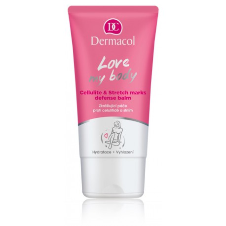 Dermacol Love My Body balzamas nuo celiulito ir strijų 150 ml.