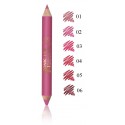 Dermacol Iconic Lips 2in1 Precise lūpų dažai ir kontūro pieštukas