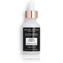 Makeup Revolution 15 % Niacinamide Refining and Moisturising Serum atkuriamasis veido serumas 30 ml.