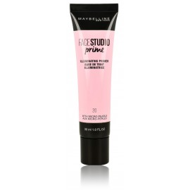 Maybelline FaceStudio Master Prime Illuminating makiažo bazė 30 ml.