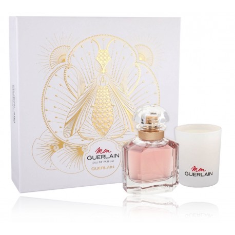 Guerlain Mon Guerlain rinkinys moterims (50 ml. EDP + kvapni žvakė 75 g.)