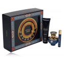 Versace pour Femme Dylan Blue rinkinys moterims (100 ml. EDP + 10 ml. EDP + 150 ml. kūno losjonas)